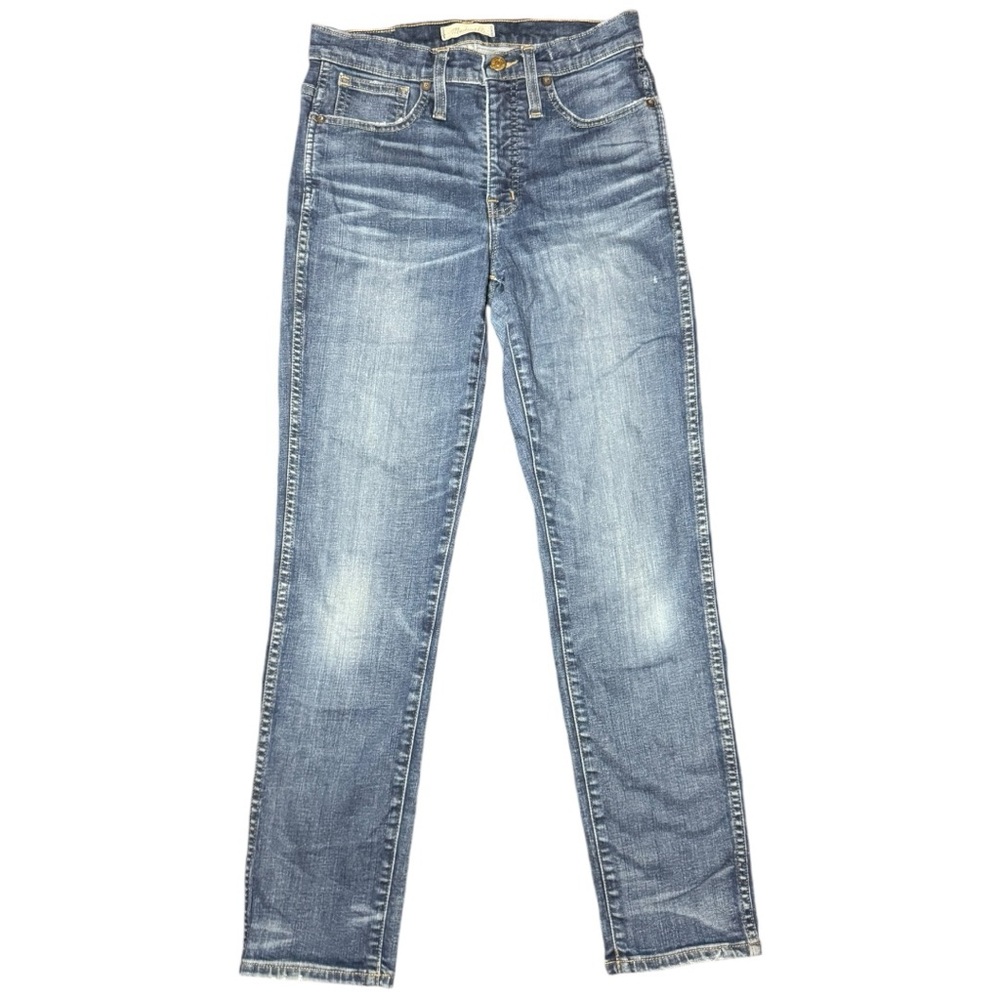 Madewell Slim Straight Leg Jeans - Picture 2 of 12